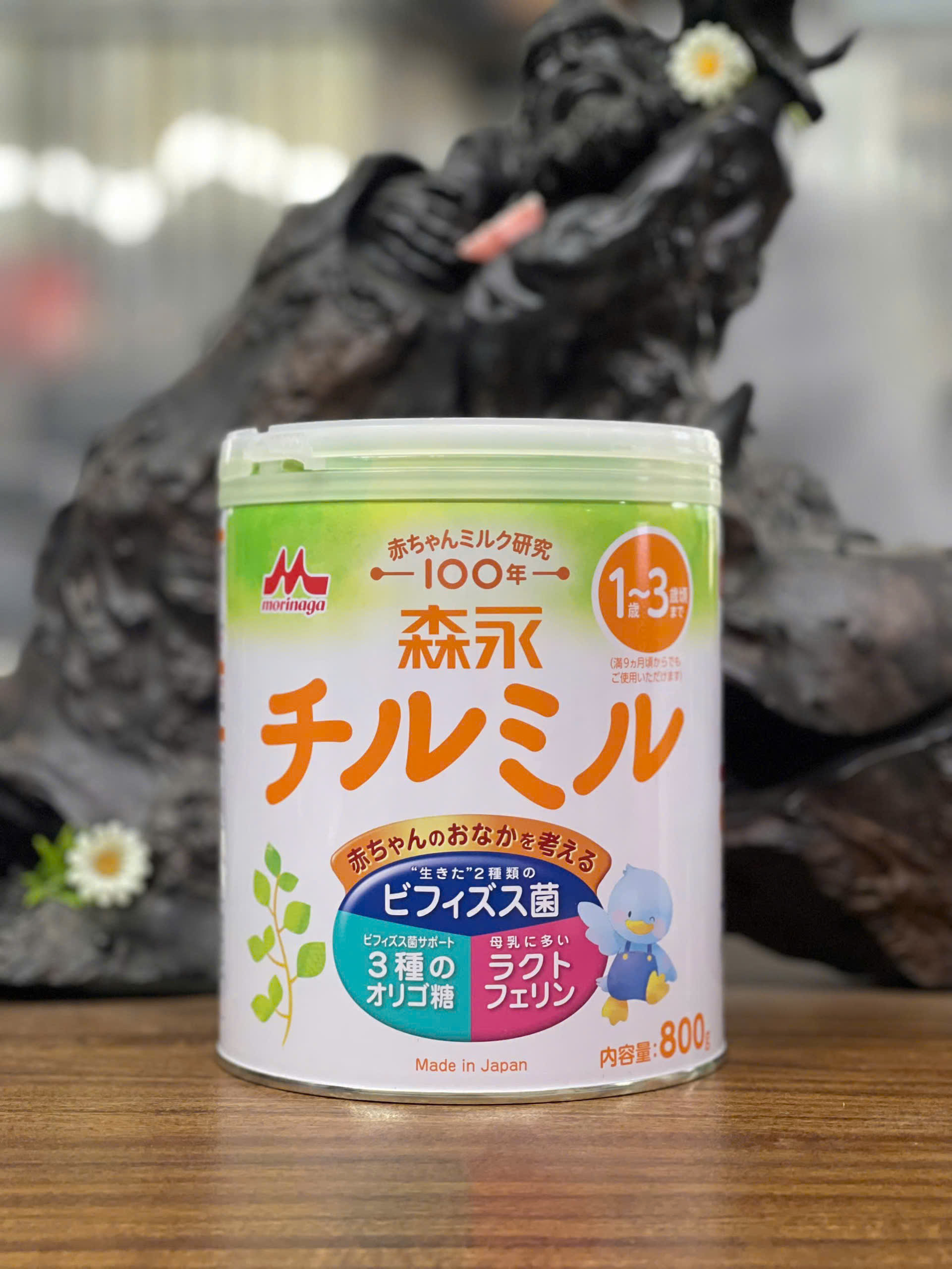 Sữa bột Morinaga số 1-3 - hộp 820 g (dành cho trẻ từ 9-36 tháng tuổi) nội địa Nhật